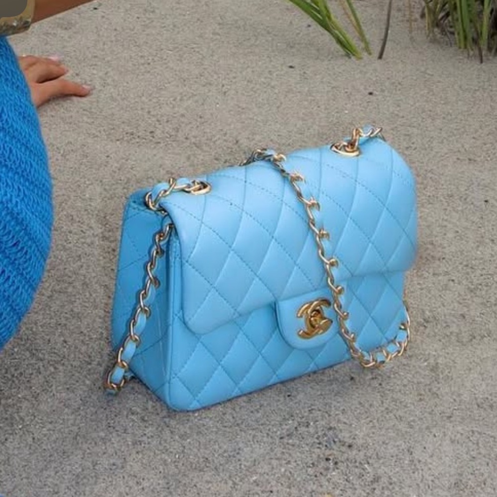 Authentic Chanel mini flap handbag